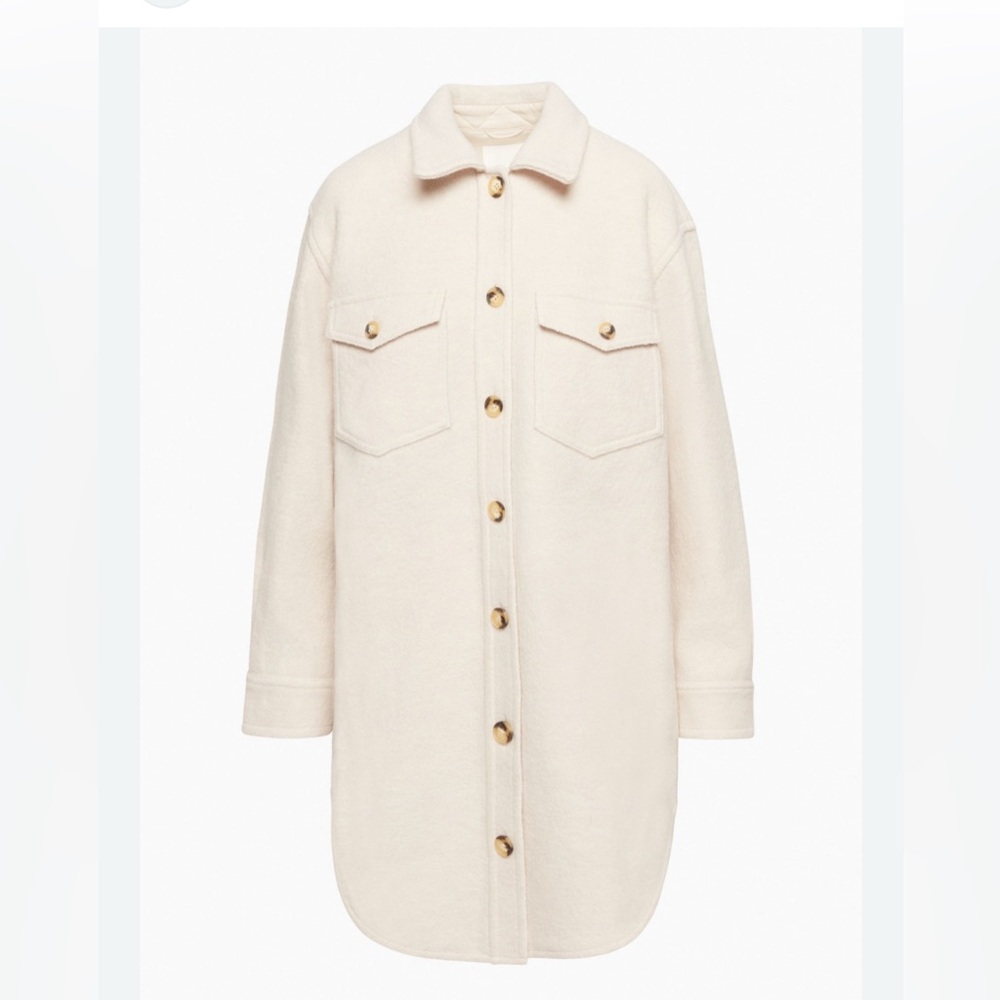 Wilfred Free
The Ganna™ Long Shirt Jacket
